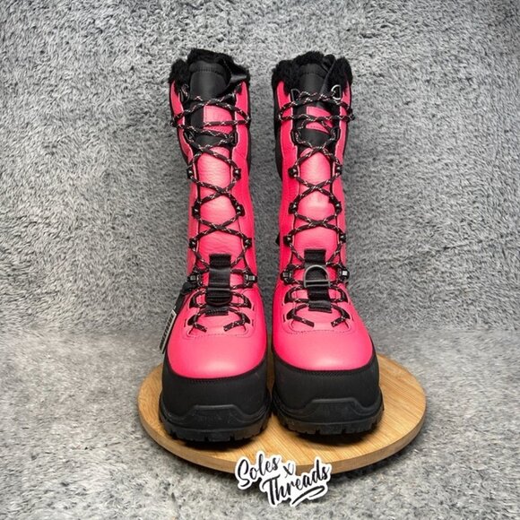 UGG Shasta TALL Gore-TEX Leather Boot Size 8-9 Women Pink Glow 1151850 - Picture 3 of 7